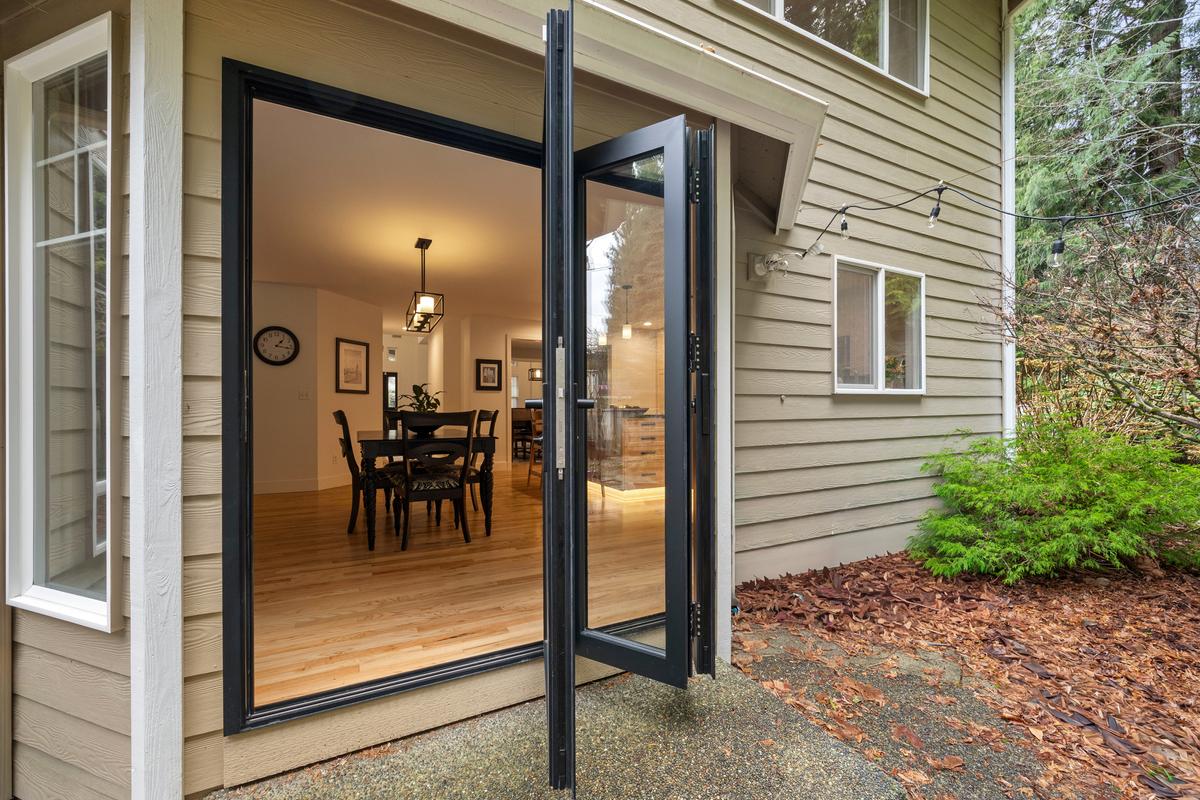 Seamless indoor-outdoor living defines the Luxe Transformation whole house remodel in Olympia.